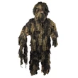 NÉGYRÉSZES ÁLCARUHA , GHILLIE   , WOODLAND