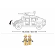 SLUBAN HUMVEE , KATONAI JÁRMŰ 