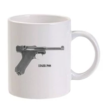 Bögre , Pisztoly Luger P08 Bögre , Pisztoly Luger P08