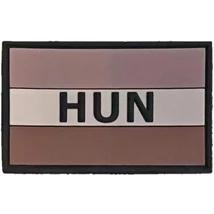  MAGYAR ZÁSZLÓ , TÉPŐZÁRAS PVC FELVARRÓ , SIVATAGI