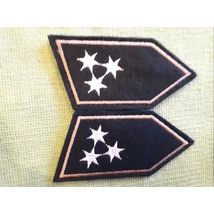  M.H. RENDFOKOZATI JELZÉS PÁRBAN ,SZAKASZVEZETŐ , ZÖLD