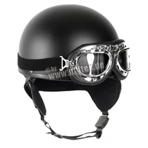 Motoros sisak + szemüveg