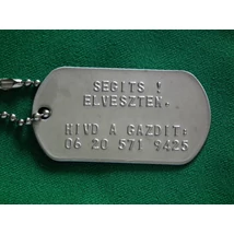 Dögcédula - Elvesztem... Dögcédula - Elvesztem...