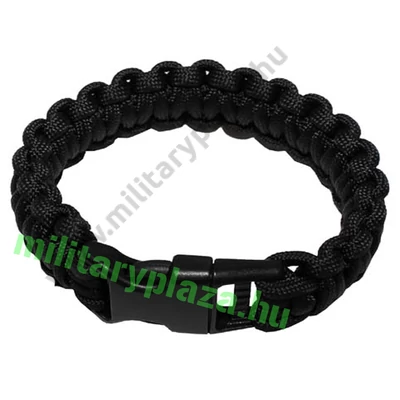 Parakord karkötő, Fekete (28173A) Parakord karkötő, Fekete (28173A)