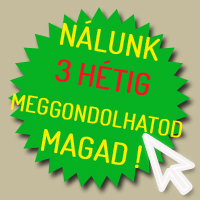 Elállási garancia - nálunk 21 nap! Elállási garancia - nálunk 21 nap!