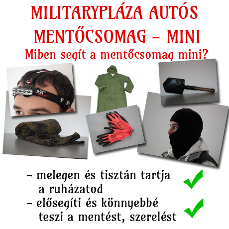 Autós mentőcsomag mini